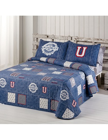 Colcha Bouti Reversiblei "University"